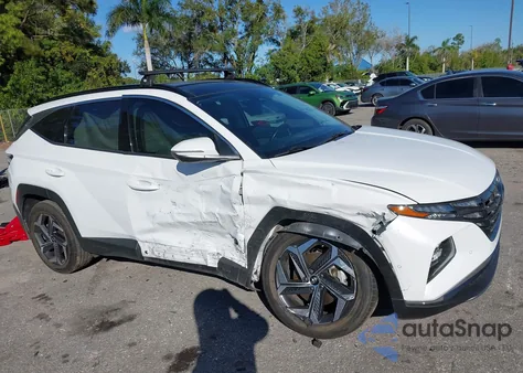2022 Hyundai Tucson Hybrid Limited from USA, damaged, VIN KM8JECA16NU052646